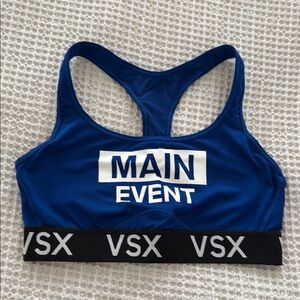 VSX Blue Sports Bra Victoria’s Secret exercise leisure never worn
